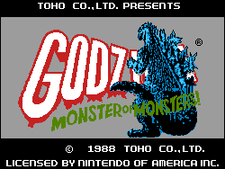 Godzilla:  Monster of Monsters!