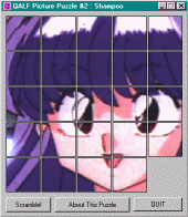 Ranma 1/2 Tile Game